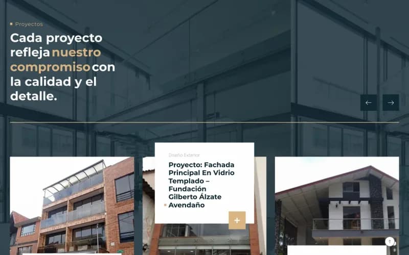 Equilibrio Arquitectónico · Site Web & Catalogue Numérique