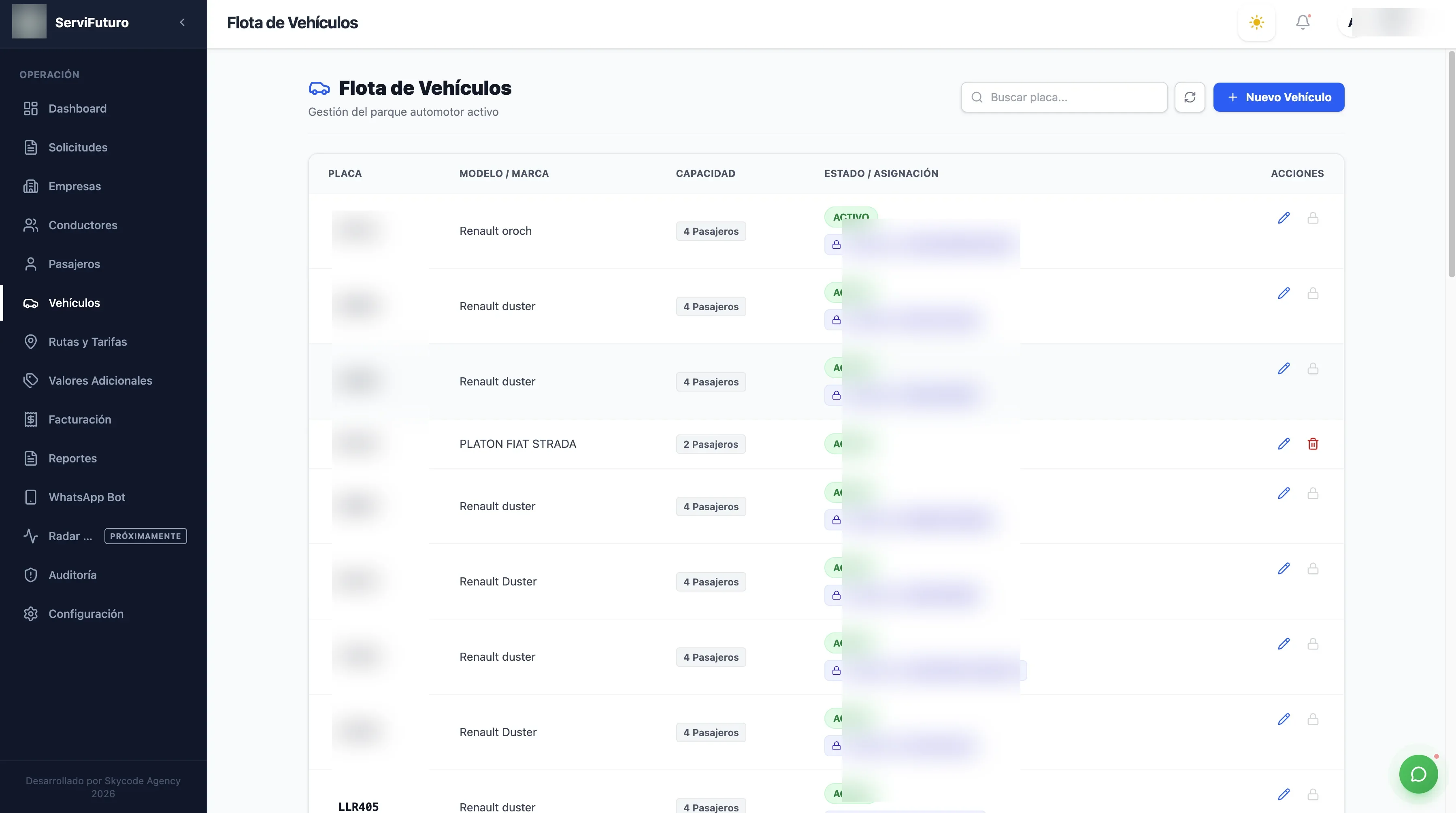 Plataforma de Gestión de Flota y Control Operativo — captura 7