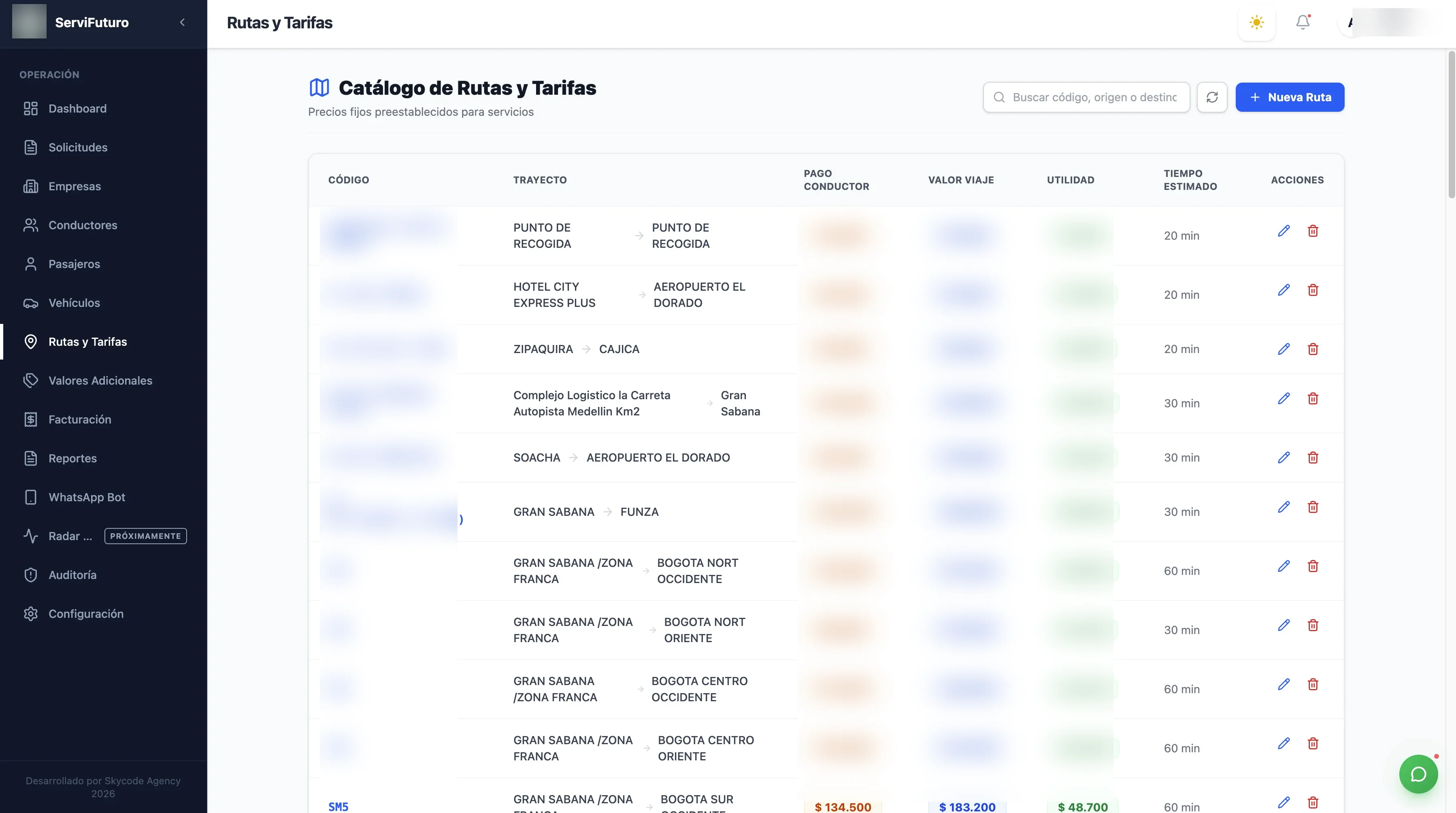 Plataforma de Gestión de Flota y Control Operativo — captura 8