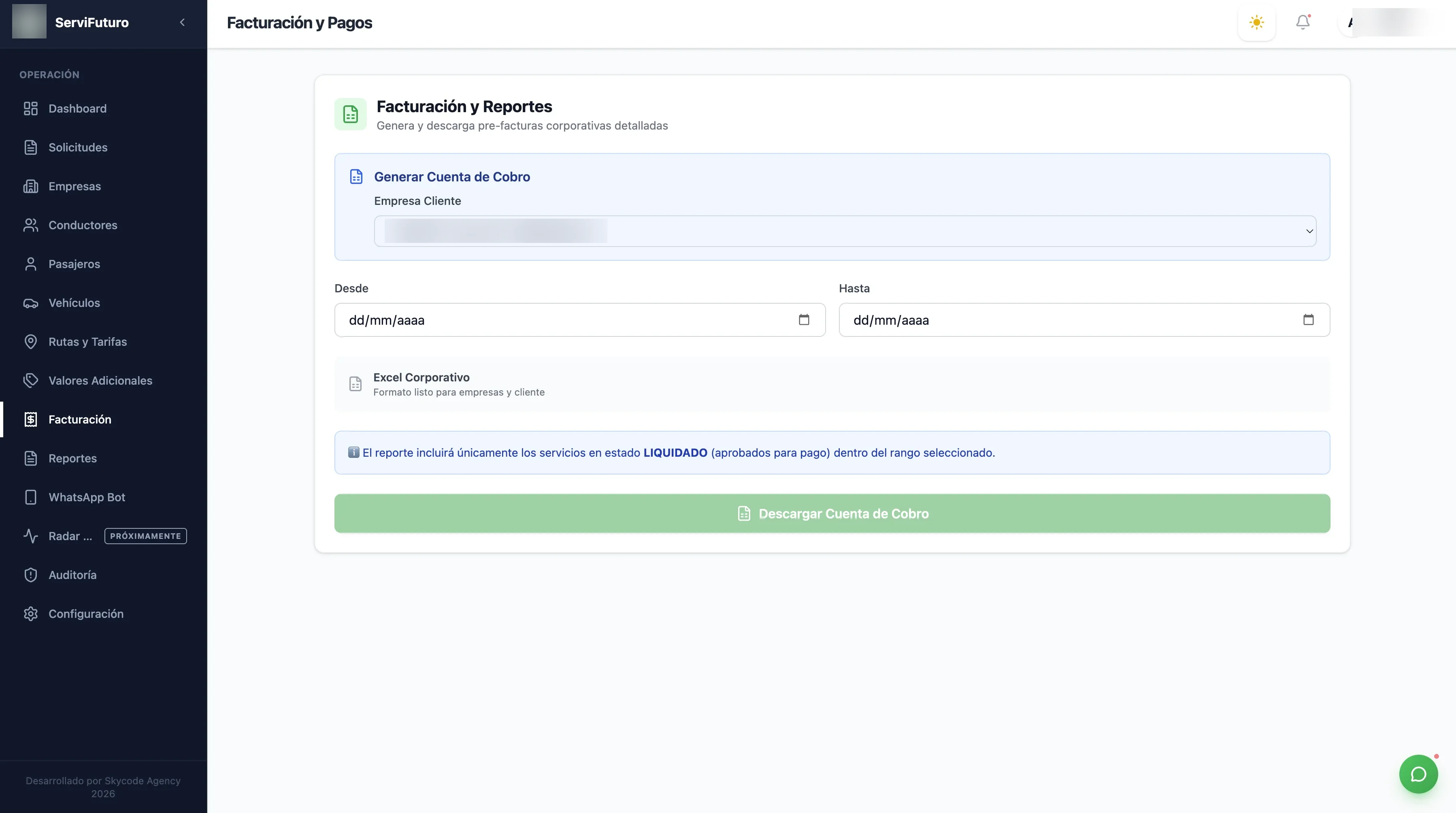 Plataforma de Gestión de Flota y Control Operativo — captura 10