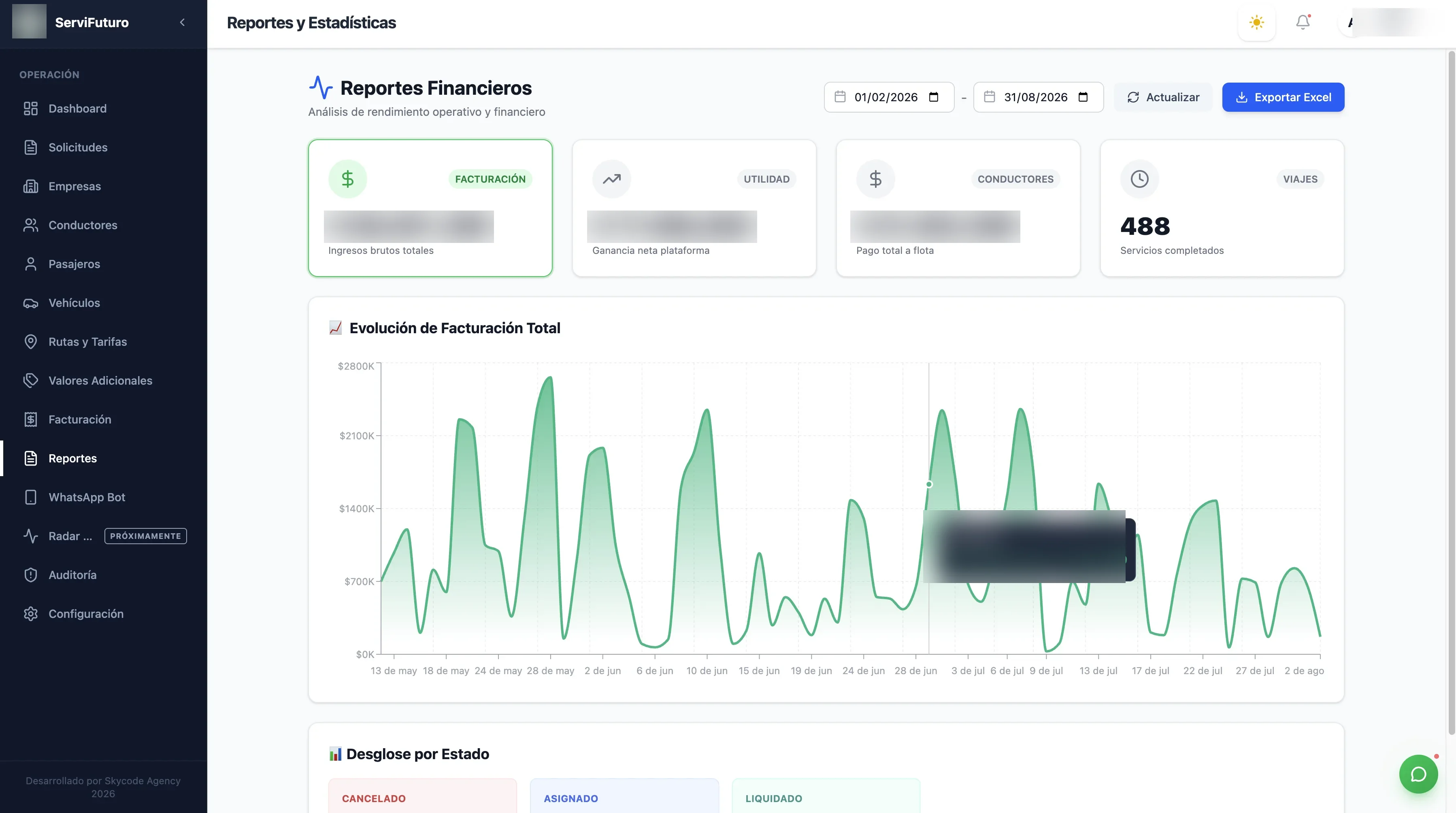 Plataforma de Gestión de Flota y Control Operativo — captura 11
